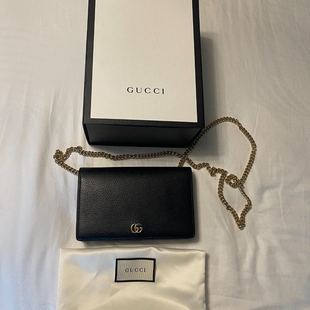 Gucci GG Marmont leather mini chain bag - Picture 2 of 8